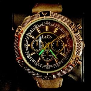 L and C timepiece watch